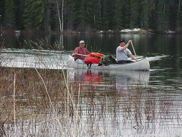 Canoeing Madden
                            Lake